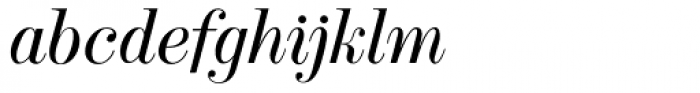 Cavetto Italic JF Font LOWERCASE