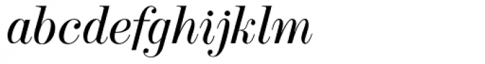 Cavetto JF Italic Font LOWERCASE