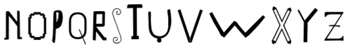 Cavillus Font LOWERCASE