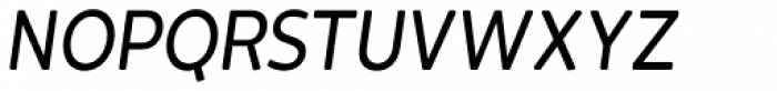 Cavita Rounded Italic Font UPPERCASE