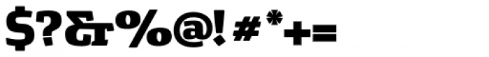 Cavole Slab Black Font OTHER CHARS