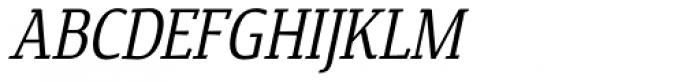 Cavole Slab Italic Font UPPERCASE
