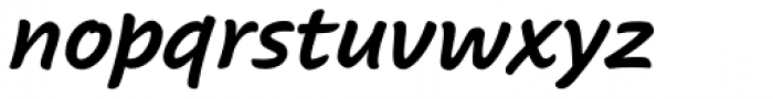 Cavolini Condensed Bold Italic Font LOWERCASE