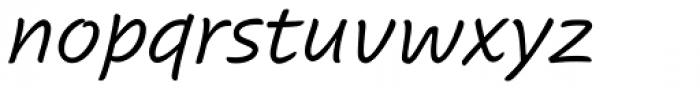 Cavolini Condensed Italic Font LOWERCASE