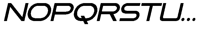 Cavora Grotesque Bold Italic Font UPPERCASE