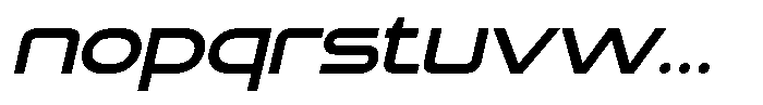 Cavora Grotesque Bold Italic Font LOWERCASE