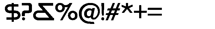 Cavora Grotesque Bold Font OTHER CHARS