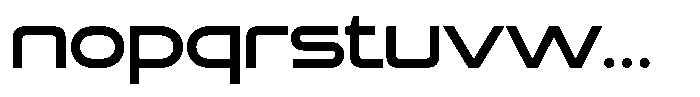 Cavora Grotesque Bold Font LOWERCASE