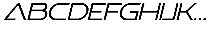 Cavora Grotesque Italic Font UPPERCASE