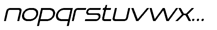 Cavora Grotesque Italic Font LOWERCASE