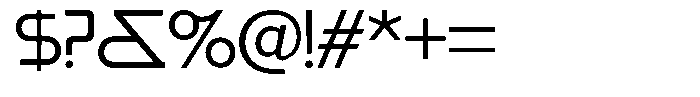 Cavora Grotesque Regular Font OTHER CHARS