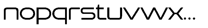 Cavora Grotesque Regular Font LOWERCASE