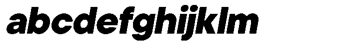 Cavren Sans Black Slanted FONT