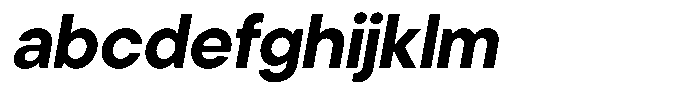 Cavren Sans Bold Slanted FONT