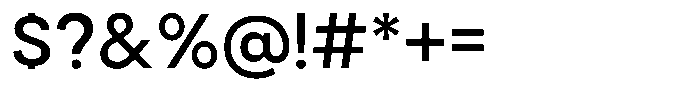 Cavren Sans Medium Font OTHER CHARS