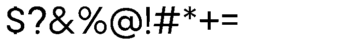 Cavren Sans Regular Font OTHER CHARS