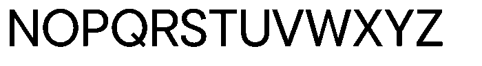 Cavren Sans Regular Font UPPERCASE