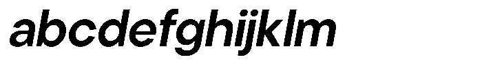 Cavren Sans Semi Bold Slanted FONT
