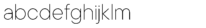Cavren Sans Thin FONT