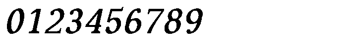 Caxlund Medium Italic Font OTHER CHARS