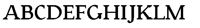 Caxlund Medium Font UPPERCASE