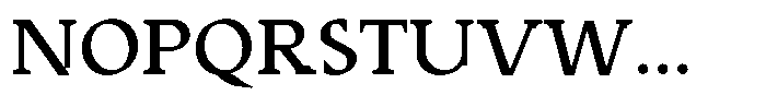Caxlund Medium Font UPPERCASE