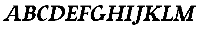 Caxlund SemiBold Italic Font UPPERCASE