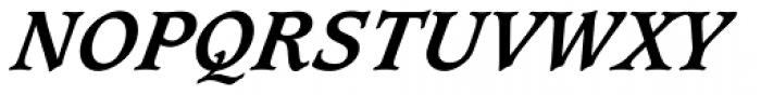 Caxton Bold Italic Font UPPERCASE