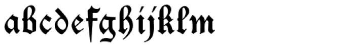 Caxtonian Black Font LOWERCASE