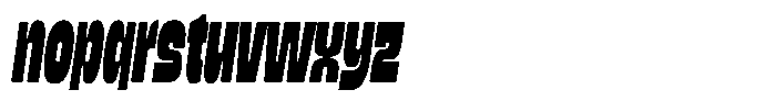 Cayento not variable Cayento Extra Narrow Italic Font LOWERCASE