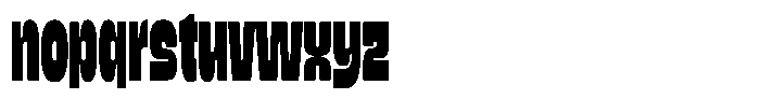 Cayento not variable Cayento Extra Narrow Font LOWERCASE