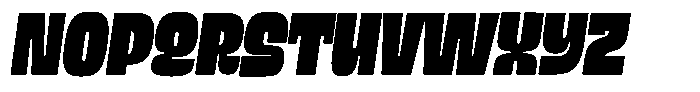 Cayento not variable Cayento Semi Narrow Italic Font UPPERCASE