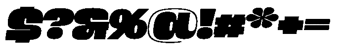 Cayento not variable Cayento Semi Wide Italic Font OTHER CHARS