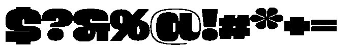 Cayento not variable Cayento Semi Wide Font OTHER CHARS