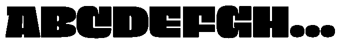 Cayento not variable Cayento Semi Wide Font UPPERCASE