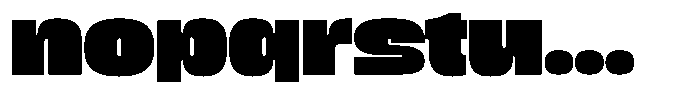 Cayento not variable Cayento Semi Wide Font LOWERCASE