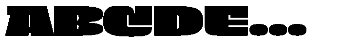Cayento not variable Cayento Wide Font UPPERCASE