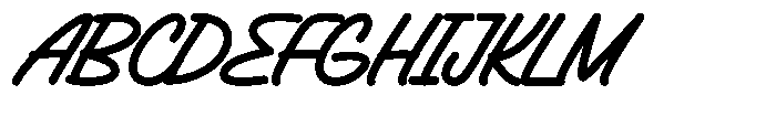 Caylin Font UPPERCASE