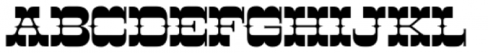 Cayuse Font LOWERCASE