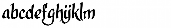 calligraPhillip Font LOWERCASE