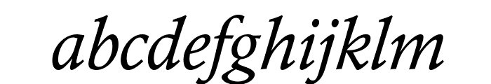 Calisto MT Italic Font LOWERCASE