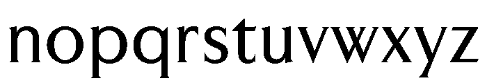 Cabinaetc Regular Font LOWERCASE