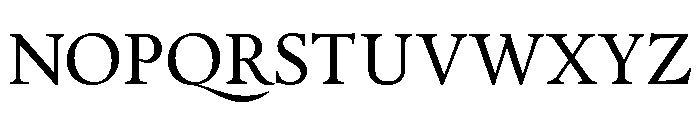 Calendas Plus Font UPPERCASE