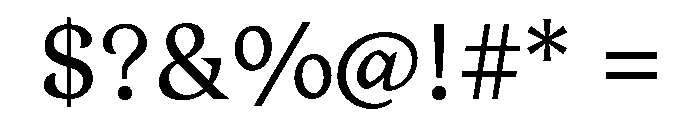 Caligula Text Font OTHER CHARS