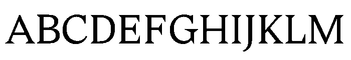 Caligula Text Font UPPERCASE