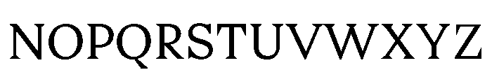Caligula Text Font UPPERCASE