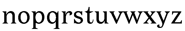 Caligula Text Font LOWERCASE