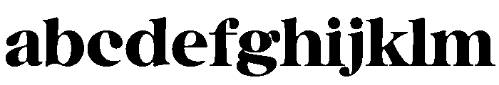 CalisteDisplayLimited Black FONT
