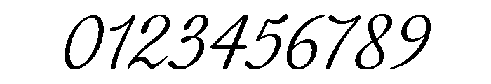 CalisteDisplayLimited Lightitalic Font OTHER CHARS