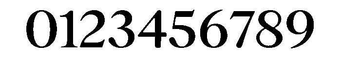 CalisteDisplayLimited Medium Font OTHER CHARS